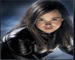 Ellen had to wear a wig to play the character of Kitty Pryde for 
